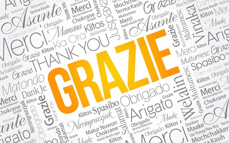 how do you reply to grazie in italian